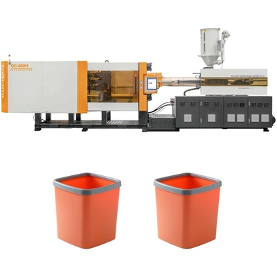 480T Yellow Injection Molding Machine Manufacture Small Desktop Waste Bin