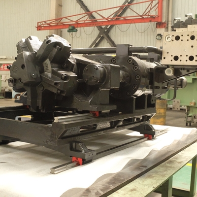 OUCO 800T Orange Servo Motor Injection Molding Machine For Manufacturing Trash Cans