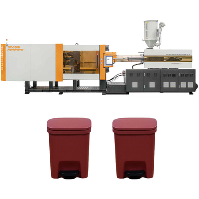 550T Horizontal Injection Molding Machine For Manufacturing Plastic Waste Bins