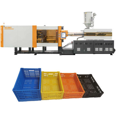 OC-580T Injection Molding Machine Crate Making Type For Foldable Fresh Food Basket
