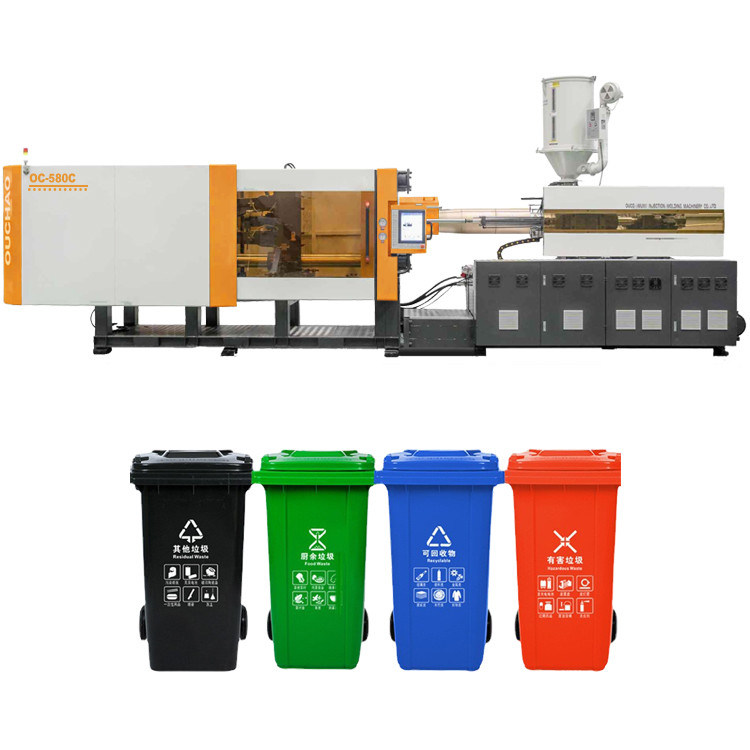 580C Servo Energy Saving Injection Moulding Machine Manufacturing Plastic Trash Can